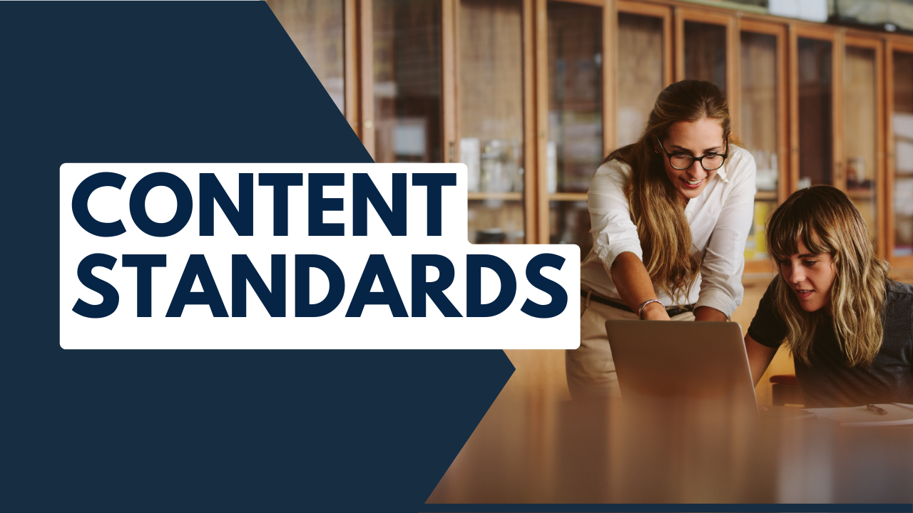 Content Standards Banner