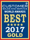 Silver Gold Customer Sales and Service Award